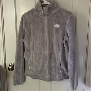 North face fuzzy jacket